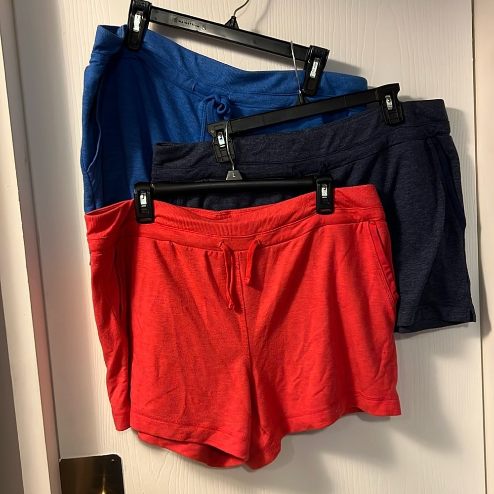 Ladies Plus Size OX (14W) set of 3 pair of shorts.